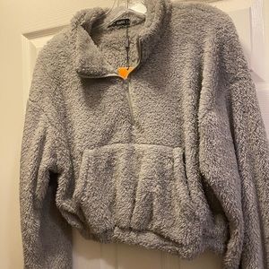 NWT ZAFUL sherpa jacket size L